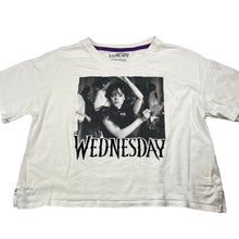 Load image into Gallery viewer, Girls WEDNESDAY, cropped cotton tee / top, FUC, size 9,  