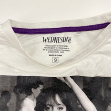 Load image into Gallery viewer, Girls WEDNESDAY, cropped cotton tee / top, FUC, size 9,  