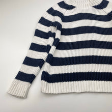 Load image into Gallery viewer, Unisex Cotton On, knitted cotton sweater / jumper (light mark right cuff), FUC, size 5-6,  
