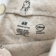 Load image into Gallery viewer, Unisex H&amp;M, Disney Winnie the Pooh cotton leggings / bottoms, EUC, size 00,  