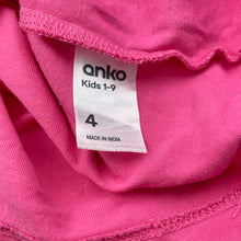 Load image into Gallery viewer, Girls Anko, pink cotton tee / top, ice-cream, EUC, size 4,  