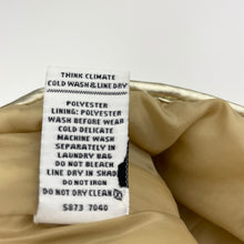 Load image into Gallery viewer, Girls MOOKS, metallic gold puffer vest / jacket, FUC, size 8,  