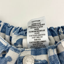 Load image into Gallery viewer, Girls Disney, Minnie Mouse denim pants, elasticated, EUC, size 1,  