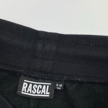Load image into Gallery viewer, Boys RASCAL, black fleece-lined shorts, elasticated, GUC, size 9-10,  
