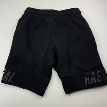 Load image into Gallery viewer, Boys RASCAL, black fleece-lined shorts, elasticated, GUC, size 9-10,  
