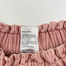 Load image into Gallery viewer, Girls Anko, pink corduroy cotton skirt, elasticated, FUC, size 7,  