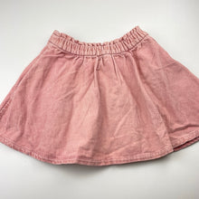 Load image into Gallery viewer, Girls Anko, pink corduroy cotton skirt, elasticated, FUC, size 7,  