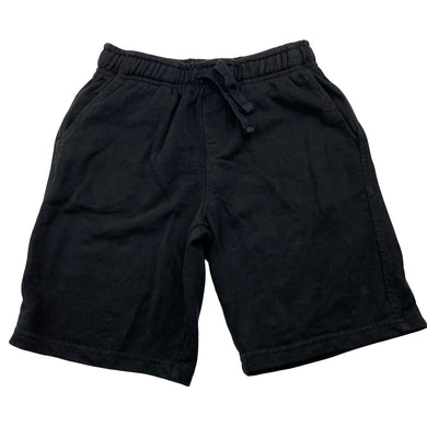 Boys George, black casual shorts, elasticated, GUC, size 9-10,  