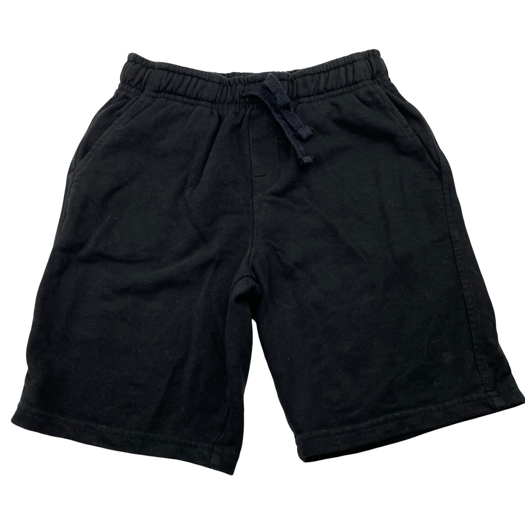 Boys George, black casual shorts, elasticated, GUC, size 9-10,  