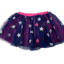 Load image into Gallery viewer, Girls Pumpkin Patch, tulle skirt, built-in cotton shorts, elasticated, GUC, size 0,  