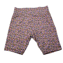 Load image into Gallery viewer, Girls Target, floral stretchy bike shorts, elasticated, EUC, size 9,  