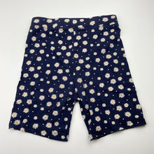 Load image into Gallery viewer, Girls KID, floral stretchy bike shorts, elasticated, GUC, size 7,  