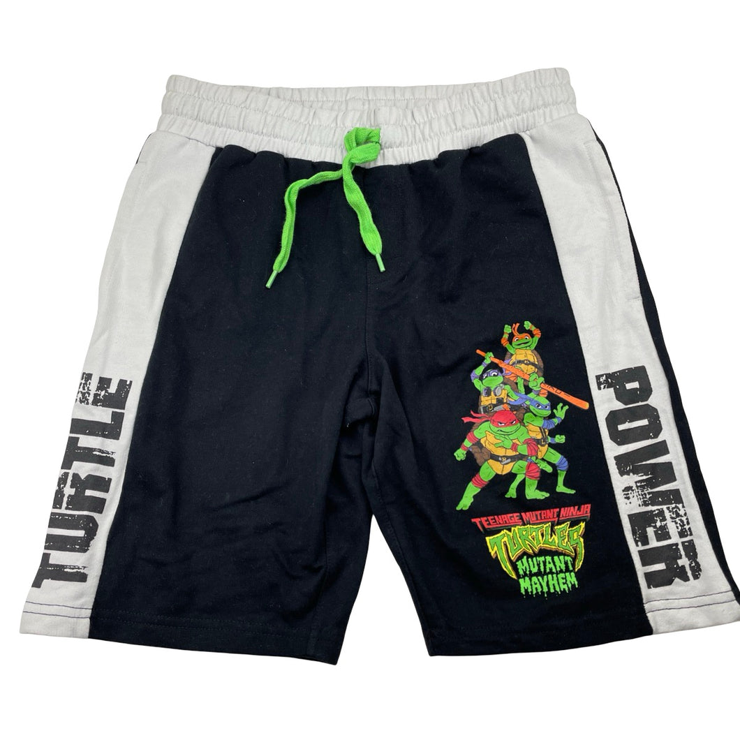 Boys Nickelodeon, TM Ninja Turtle shorts, elasticated, GUC, size 14,  