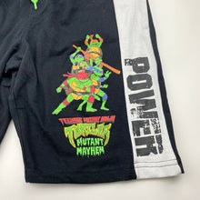 Load image into Gallery viewer, Boys Nickelodeon, TM Ninja Turtle shorts, elasticated, GUC, size 14,  