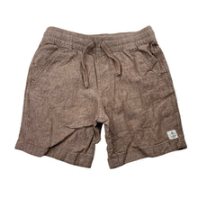 Load image into Gallery viewer, Boys Target, cotton / linen shorts, elasticated, EUC, size 6,  