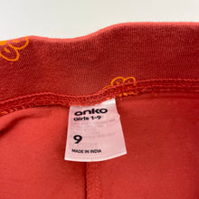 Load image into Gallery viewer, Girls Anko, floral stretchy bike shorts, elasticated, EUC, size 9,  