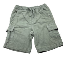 Load image into Gallery viewer, Boys Target, green cargo shorts, elasticated, EUC, size 7,  