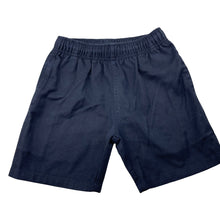 Load image into Gallery viewer, Unisex Anko, navy school shorts, elasticated, GUC, size 5,  