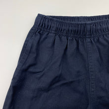 Load image into Gallery viewer, Unisex Anko, navy school shorts, elasticated, GUC, size 5,  