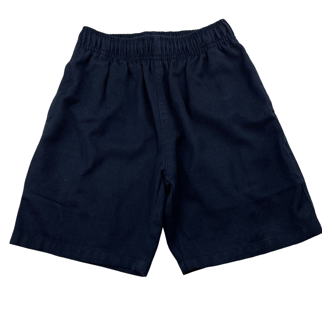 Unisex Anko, navy school shorts, elasticated, FUC, size 4,  