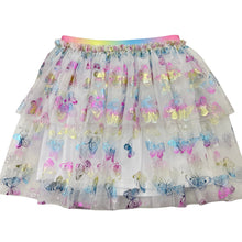 Load image into Gallery viewer, Girls Anko, lined tulle skirt, butterflies, elasticated, EUC, size 7,  