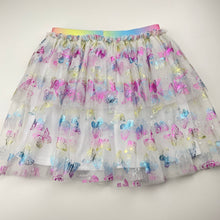 Load image into Gallery viewer, Girls Anko, lined tulle skirt, butterflies, elasticated, EUC, size 7,  