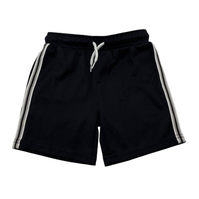 Boys Anko, black sports shorts, elasticated, FUC, size 4,  