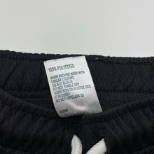 Load image into Gallery viewer, Boys Anko, black sports shorts, elasticated, FUC, size 4,  