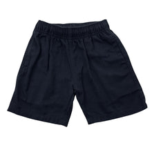 Load image into Gallery viewer, Unisex Anko, navy school shorts, elasticated, GUC, size 4,  