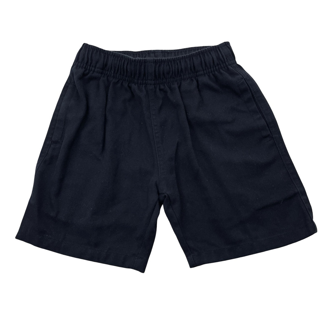 Unisex Anko, navy school shorts, elasticated, GUC, size 4,  