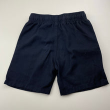 Load image into Gallery viewer, Unisex Anko, navy school shorts, elasticated, GUC, size 4,  