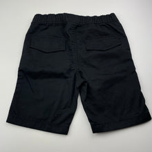Load image into Gallery viewer, Boys Brilliant Basics, black shorts, elasticated, EUC, size 6,  