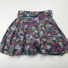 Load image into Gallery viewer, Girls Anko, floral cotton skirt, built-in shorts, elasticated, GUC, size 5,  