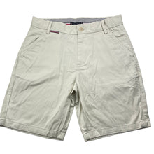 Load image into Gallery viewer, Boys TOMMY HILFIGER, stretch cotton chino shorts, adjustable, size 164, EUC, size 14,  