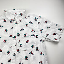 Load image into Gallery viewer, Boys Target, Christmas cotton short sleeve shirt, EUC, size 8,  