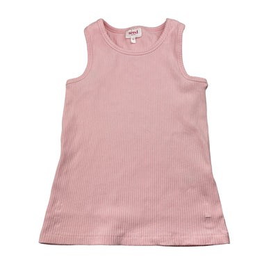 Girls Seed, pink ribbed singlet / tank top, GUC, size 9,  