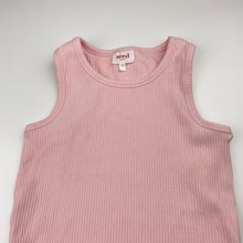 Load image into Gallery viewer, Girls Seed, pink ribbed singlet / tank top, GUC, size 9,  