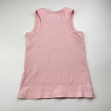 Load image into Gallery viewer, Girls Seed, pink ribbed singlet / tank top, GUC, size 9,  