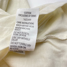 Load image into Gallery viewer, Unisex KID, cotton tee / top (blue mark back right sleeve), FUC, size 12,  