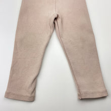 Load image into Gallery viewer, Girls Zara, ribbed leggings / bottoms, elasticated, FUC, size 1,  