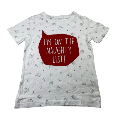 Boys Kids & Co, Christmas cotton tee / top, FUC, size 4,  