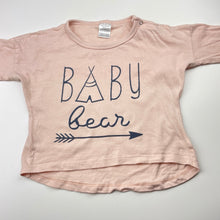 Load image into Gallery viewer, Girls Baby Berry, pink cotton long sleeve top, GUC, size 1,  