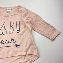 Load image into Gallery viewer, Girls Baby Berry, pink cotton long sleeve top, GUC, size 1,  