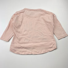 Load image into Gallery viewer, Girls Baby Berry, pink cotton long sleeve top, GUC, size 1,  
