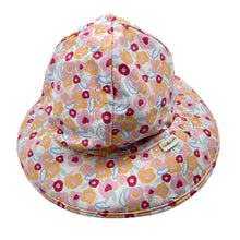 Load image into Gallery viewer, Girls Millymook, reversible floral/pink swim hat, GUC, size 1-2,  