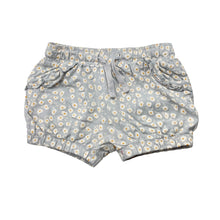 Load image into Gallery viewer, Girls Baby Berry, floral cotton shorts, elasticated, GUC, size 0,  