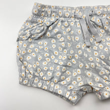 Load image into Gallery viewer, Girls Baby Berry, floral cotton shorts, elasticated, GUC, size 0,  