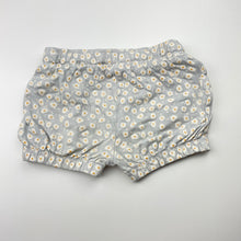 Load image into Gallery viewer, Girls Baby Berry, floral cotton shorts, elasticated, GUC, size 0,  