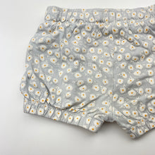 Load image into Gallery viewer, Girls Baby Berry, floral cotton shorts, elasticated, GUC, size 0,  
