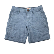 Load image into Gallery viewer, Boys Cat &amp; Jack, blue cotton chino shorts, adjustable, EUC, size 4,  